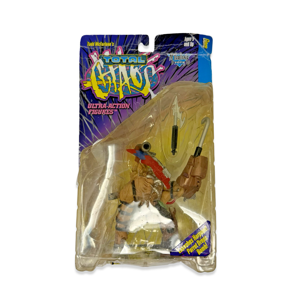 1996 McFarlane Toys Total Chaos GORE Series 1 Ultra Action Figure NIB Flaws